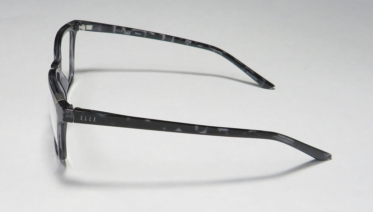 AFFORDABLE FRAME FULL-RIM CAT ELLE DESIGNER EYE LENSES NEW GRAY 13425 EYEGLASSES/SPECTACLES DEMO WOMENS/LADIES 53-15-140 BUDGET EYE CAT CASUAL