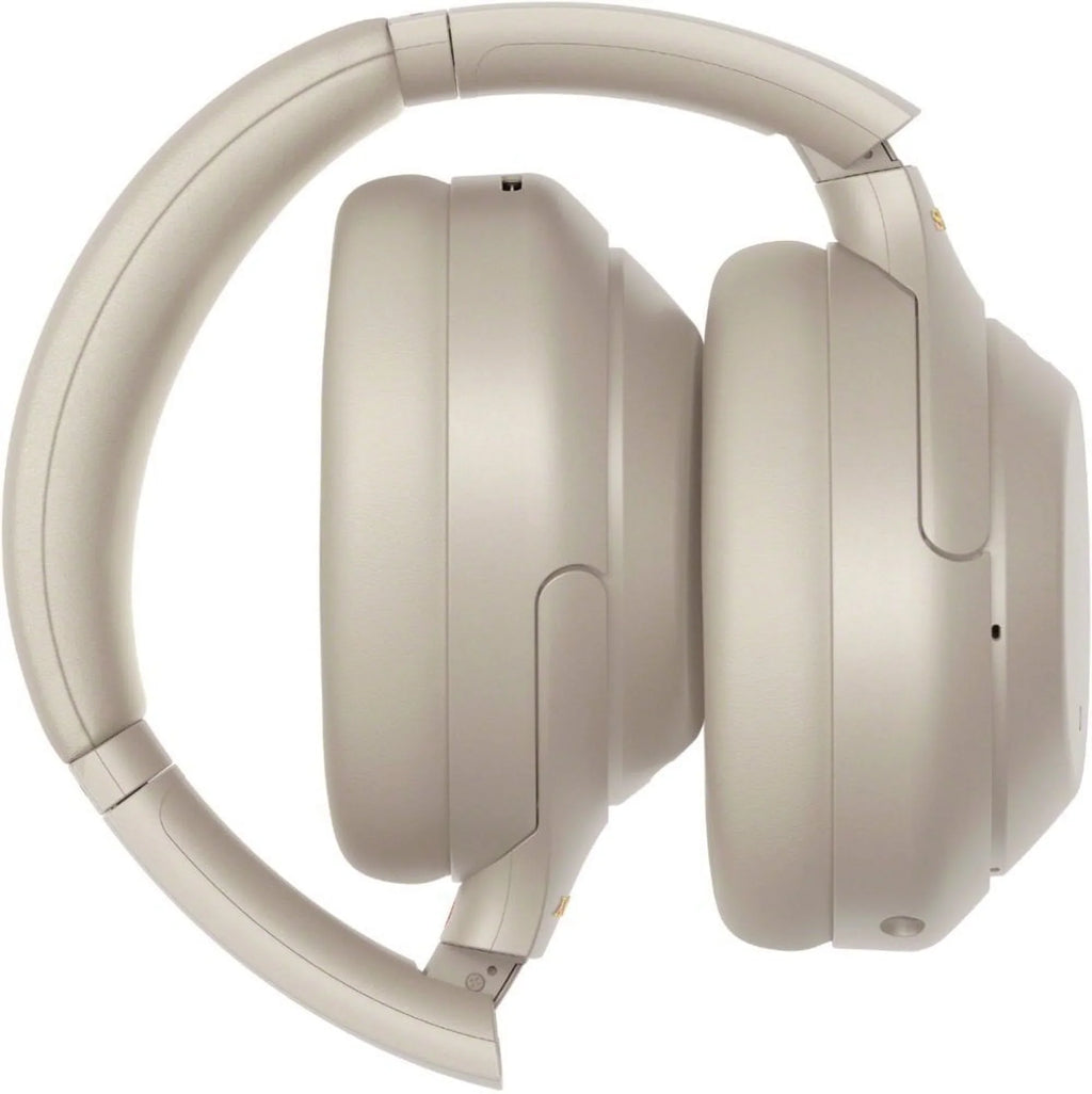 (Silver Charger Bundle + WH1000XM4) Headphones Over-Ear Wireless Noise-Canceling USB Wall WH-1000XM4 Type-C with Cable