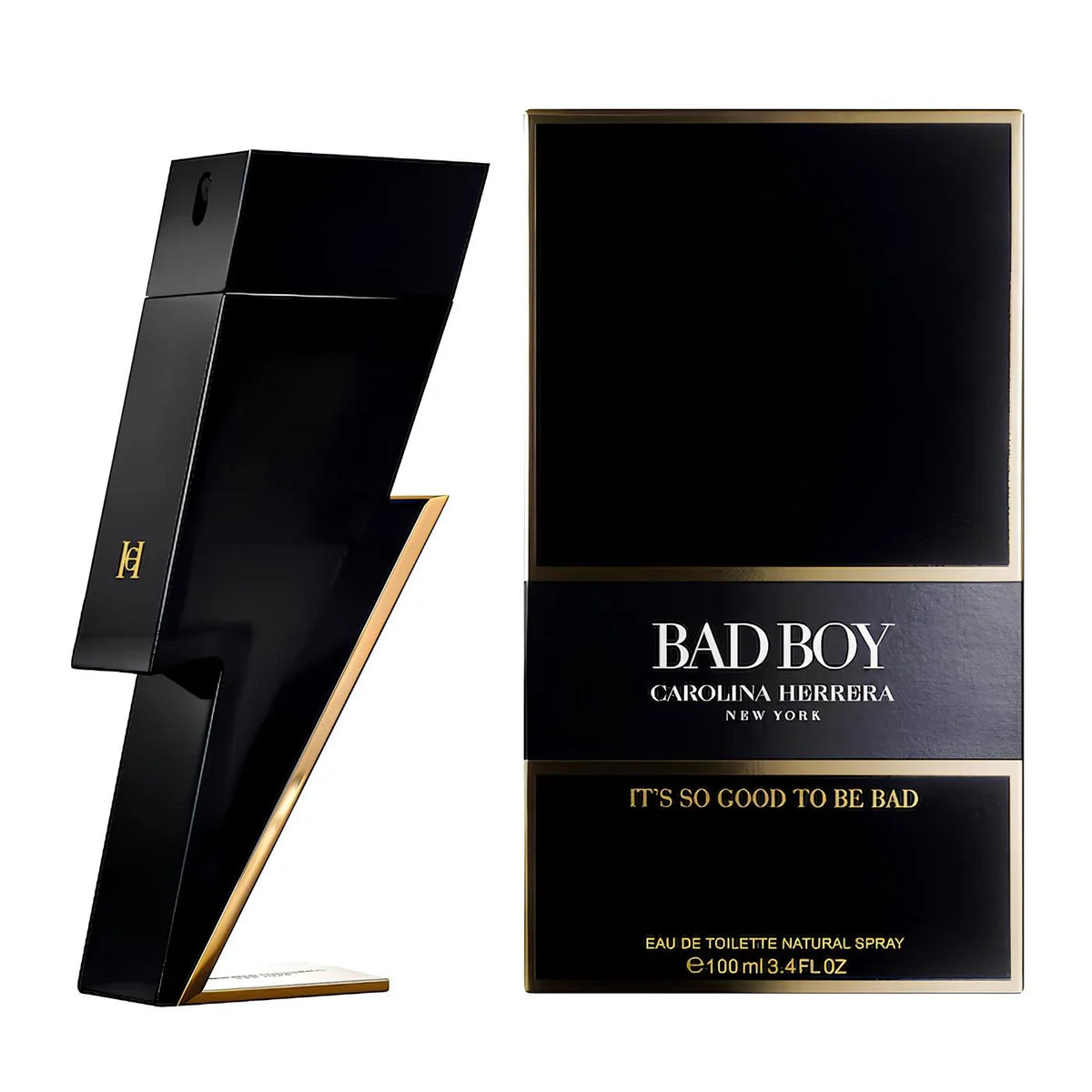 oz/ Boy Natural Toilette Men's New New Bad Spray ml York Eau De Car.oli.na-Her.re.ra Sealed 100 3.4