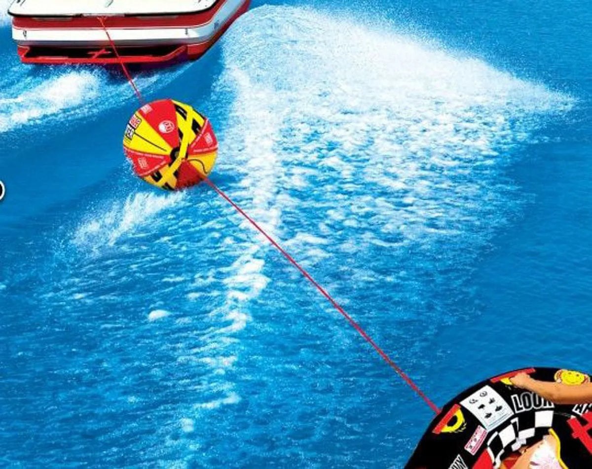 Boat 53-2030 Towable Booster Box Airhead Ball SPORTSSTUFF Tubing Open System