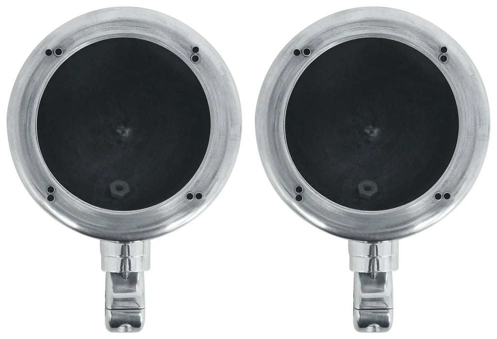 Amp Chrome (2) ATV/UTVCART For Tower 2-Channel 4" Polk Audio Speakers+MTX