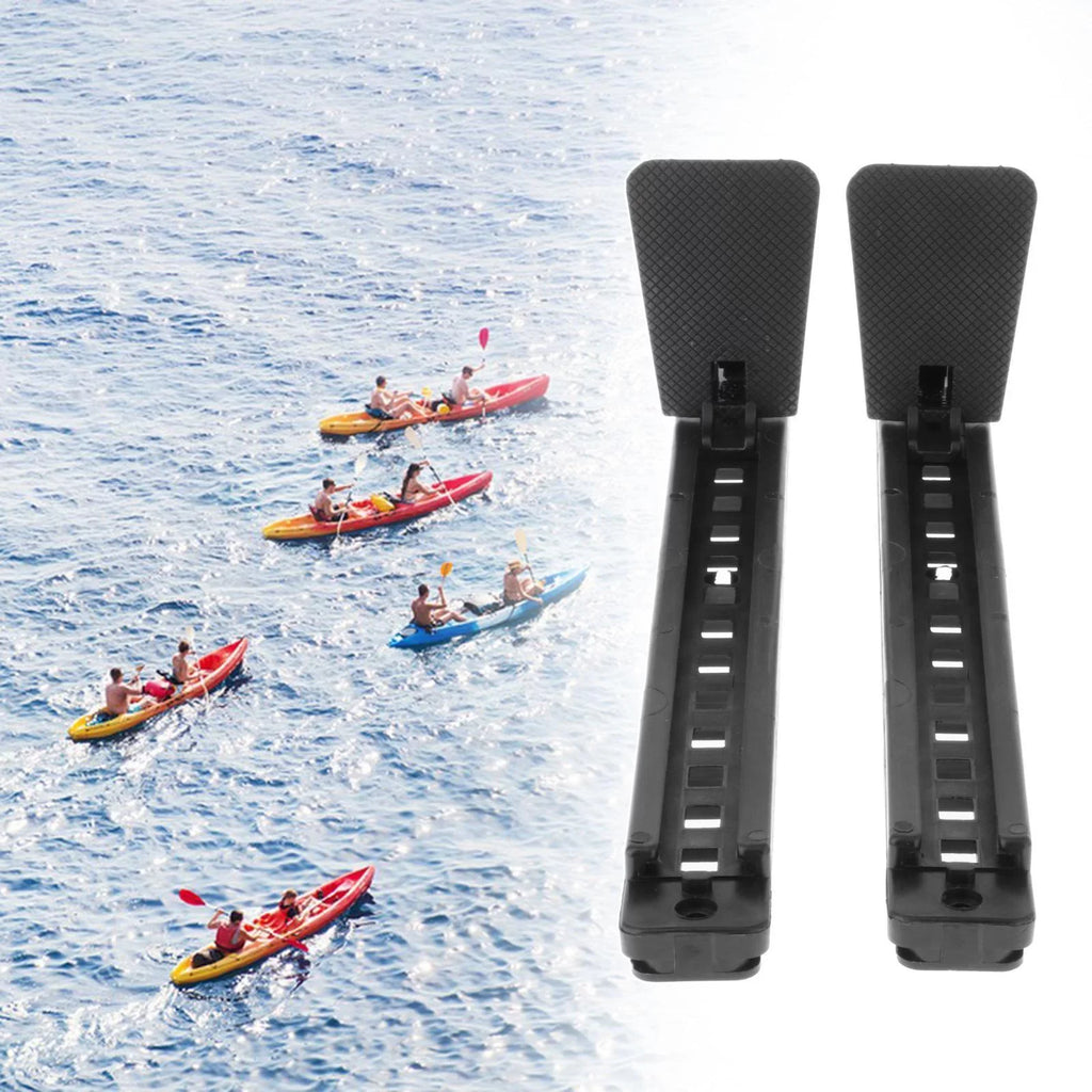Inches Accessories Pedals Foot Replacement Kayak Kayak Pegs Black 15 Finish