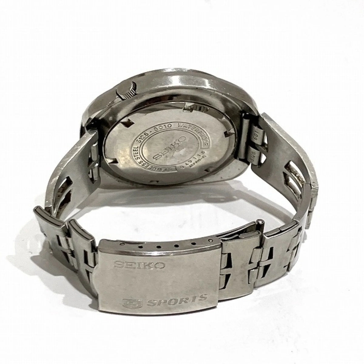 5126-6010 Men's (Good) Sports Watch Five Automatic Pre-Owned Seiko