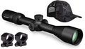 Vortex 30mm) with and High Tactical FFP (MRAD) (1.18in, 6-24x50 EBR-2C Hat Vortex Diamondback Bundle Free Riflescope Rings Optics