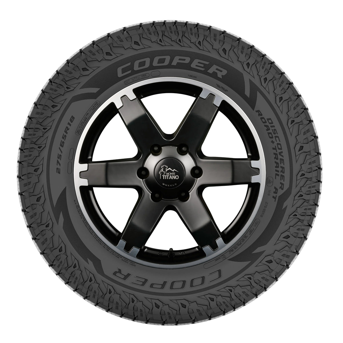 Road+Trail 116T AT Discoverer Cooper Tire All-Terrain 255/70R18