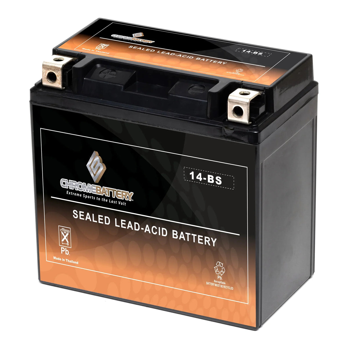 Battery Battery (14-BS Vt1100c, Shadow Ah, T for 2003 Chrome 1100cc YTX14-BS 200 (spirit, Honda 12 A. E. Tourer) Motorcycle CCA) C3, Aero, Volt,12 C.