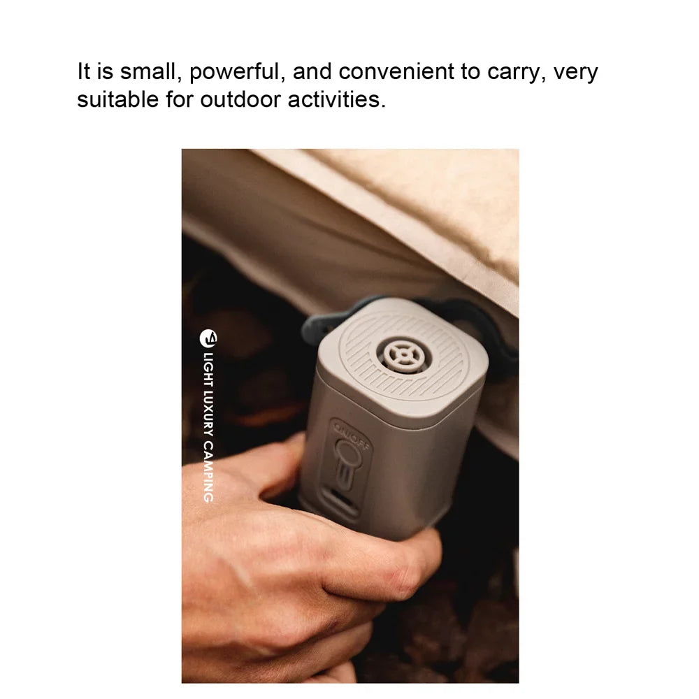 Cordless Inflator Portable Tickas Pump Dual-use exterior Electric Inflatable Mattress Inflator and Pump Multifunctional