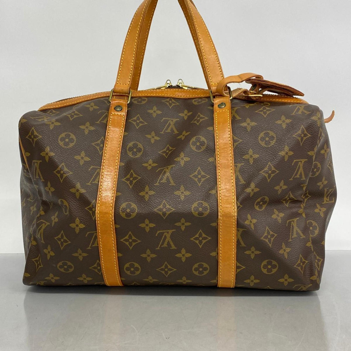 Women's Brown Saxe Men's Boston M41626 (Good) 35 Pre-Owned Souple Bag Monogram