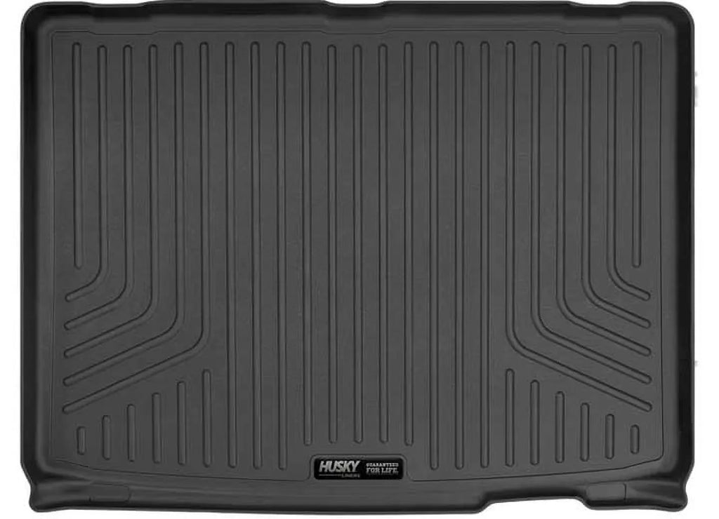 2nd 2021-2023 select: Escalade Cadillac by Husky with 21 Liner Compatible Compatible RealTruck Series Tahoe/GMC Cargo Black Yukon with Seat Chevrolet Behind Weatherbeater