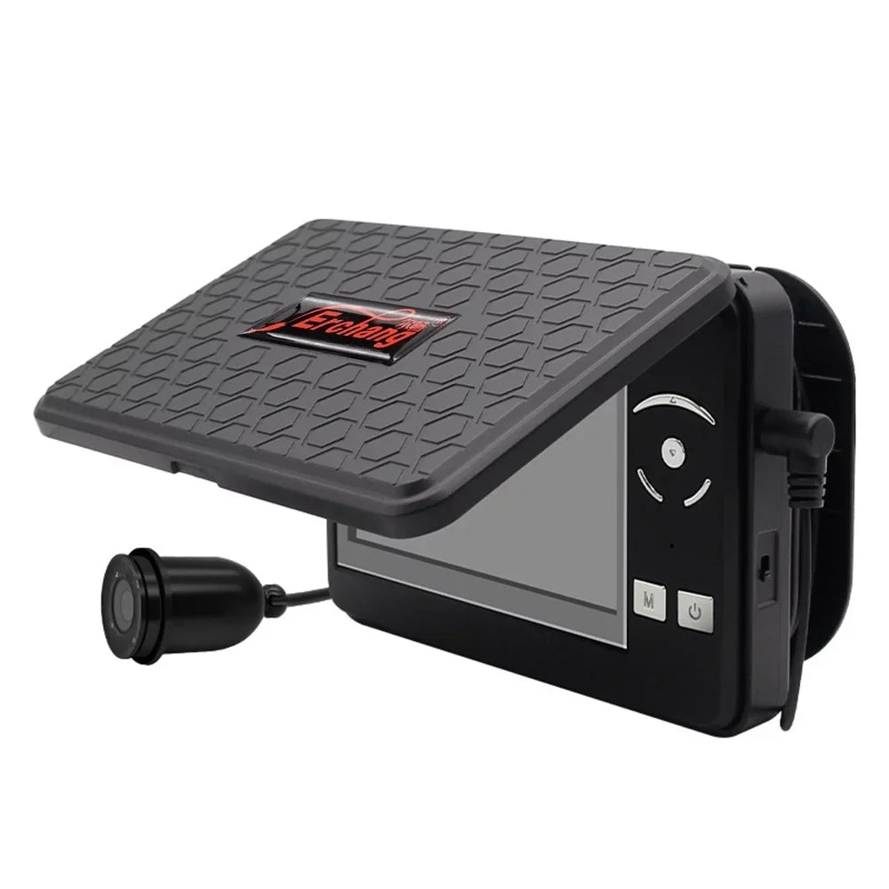 for Ice Portable MIXFEER Finder Inch Fishing Lake Waterproof Display Fishing Fish 4.3 LCD with 720P Boat Underwater Sea