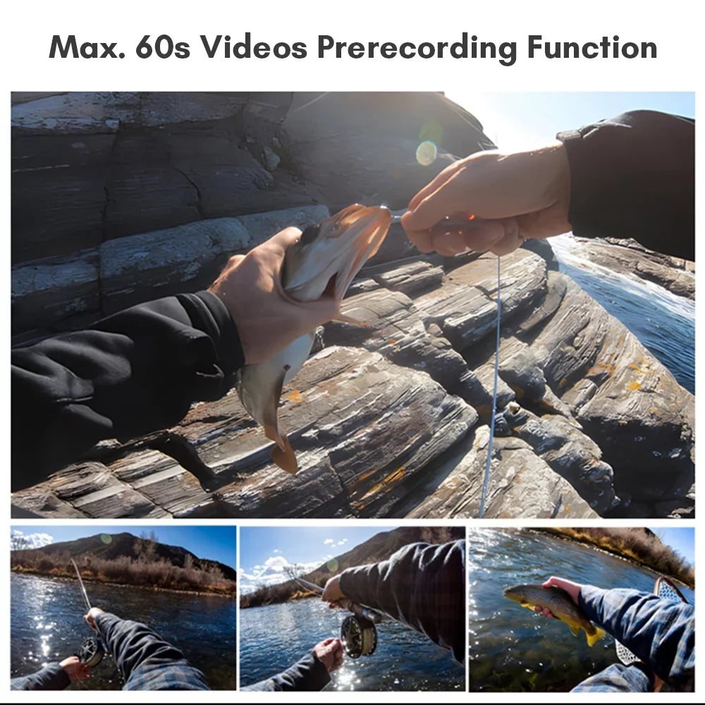 C300 Detachable Touch Battery Extra 30M 30FPS 154° WiFi Lens 5G2.4G 6- Gyro Screens 4K Wide Stabilization Angle an Module Dual Waterproof with Control