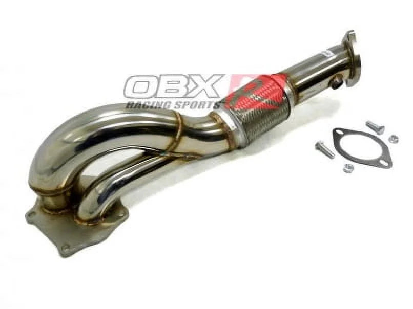 2014 thru Maximizer Pipe Flow 4B11 For 2008 steel Straight Mitsubishi Fits 2.0L EVO-X Stainless By