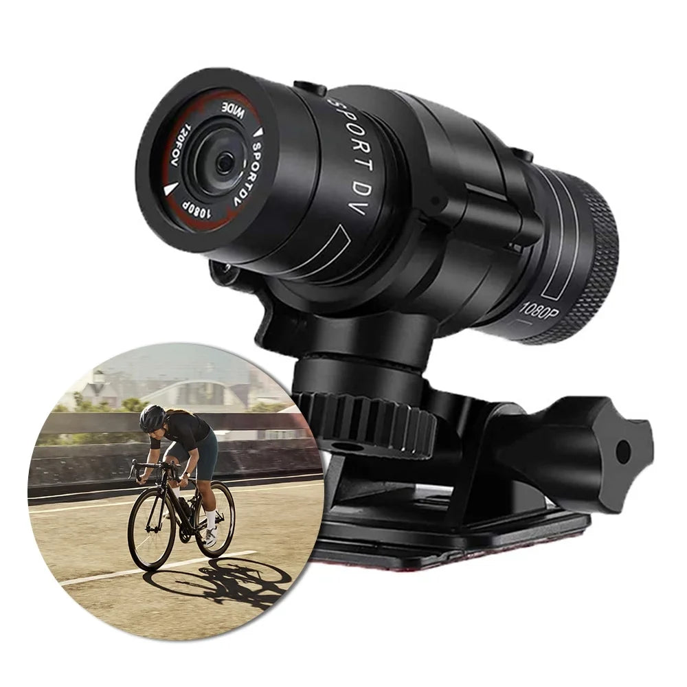 SIUKE Htovila Camcorder,Camera Bike Camera 6588 Camera exterior Helmet 120° Dazzduo Wide Camera Adventures Waterproof Waterproof