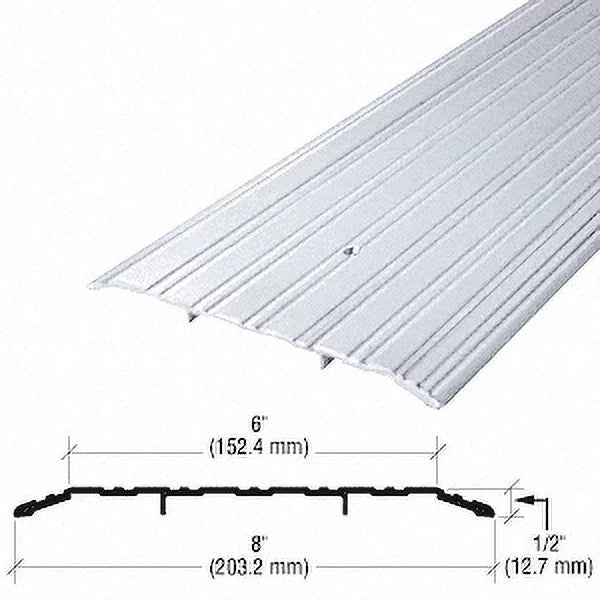 Length 491A72 Saddle Aluminum Threshold - Commercial 8" CRL 73"