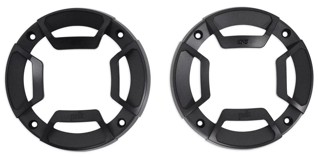 Amp Chrome (2) ATV/UTVCART For Tower 2-Channel 4" Polk Audio Speakers+MTX