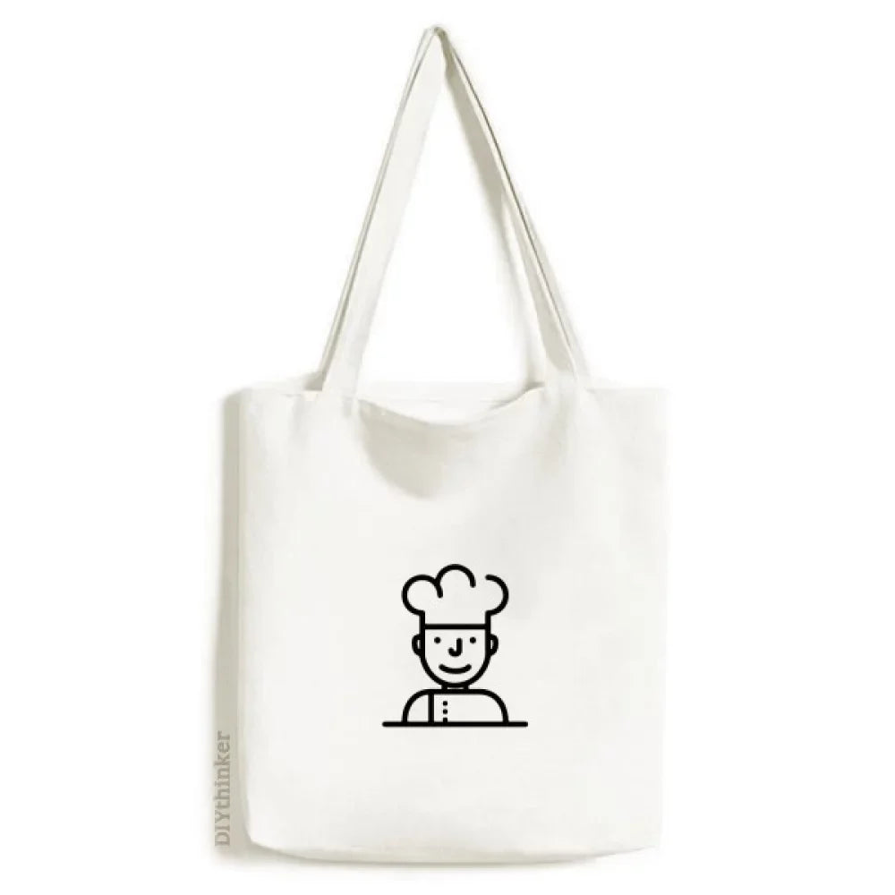 Bag Handbag Canvas Stick Satchel Shopping Drawing Casual Amusing Concise Tote Chef Brief