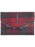 Womens Wool Hudson Danielle Crossbody Handbag Plaid Nicole