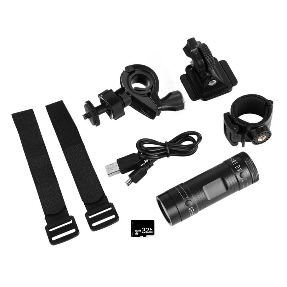 SIUKE Htovila Camcorder,Camera Bike Camera 6588 Camera exterior Helmet 120° Dazzduo Wide Camera Adventures Waterproof Waterproof