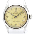 Hand-Winding Vintage Royal Steel Stainless Watch Pre-Owned Oyster 6244 BF560574 (Fair) Mens