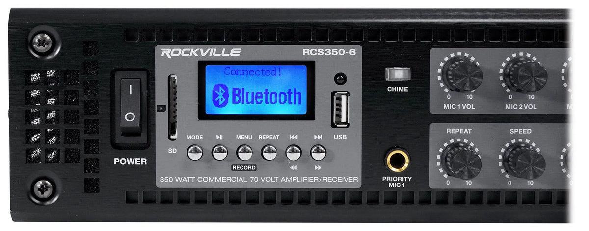 JBL Pendant+Ceiling Home Speakers Cube+(2) 3.5" Receiver+(6) Black Audio 6-Zone