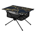 Bag Beach Luxury with Flower BBQ Portable Compact Picnic Travel Golden exterior Camping Storage Fishing Table Table Rose Folding Table for