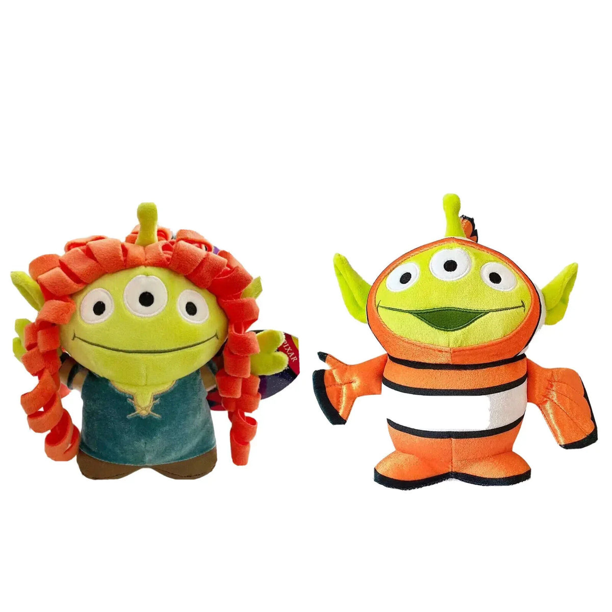 Plush Alien & 8" Plush Release Remix Fish Brave Limited Merida Nemo