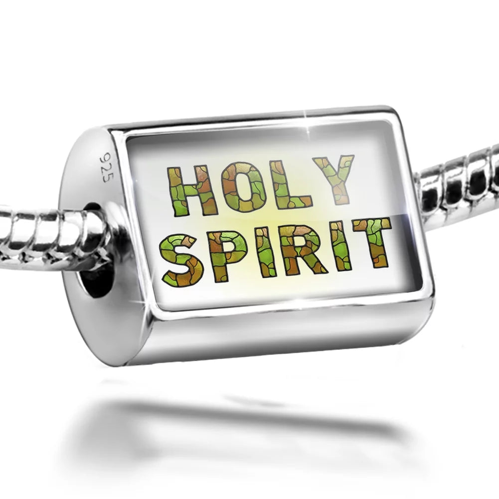 Green Silver Stained 925 Holy Glass Spirit Neonblond Bead Charm Sterling