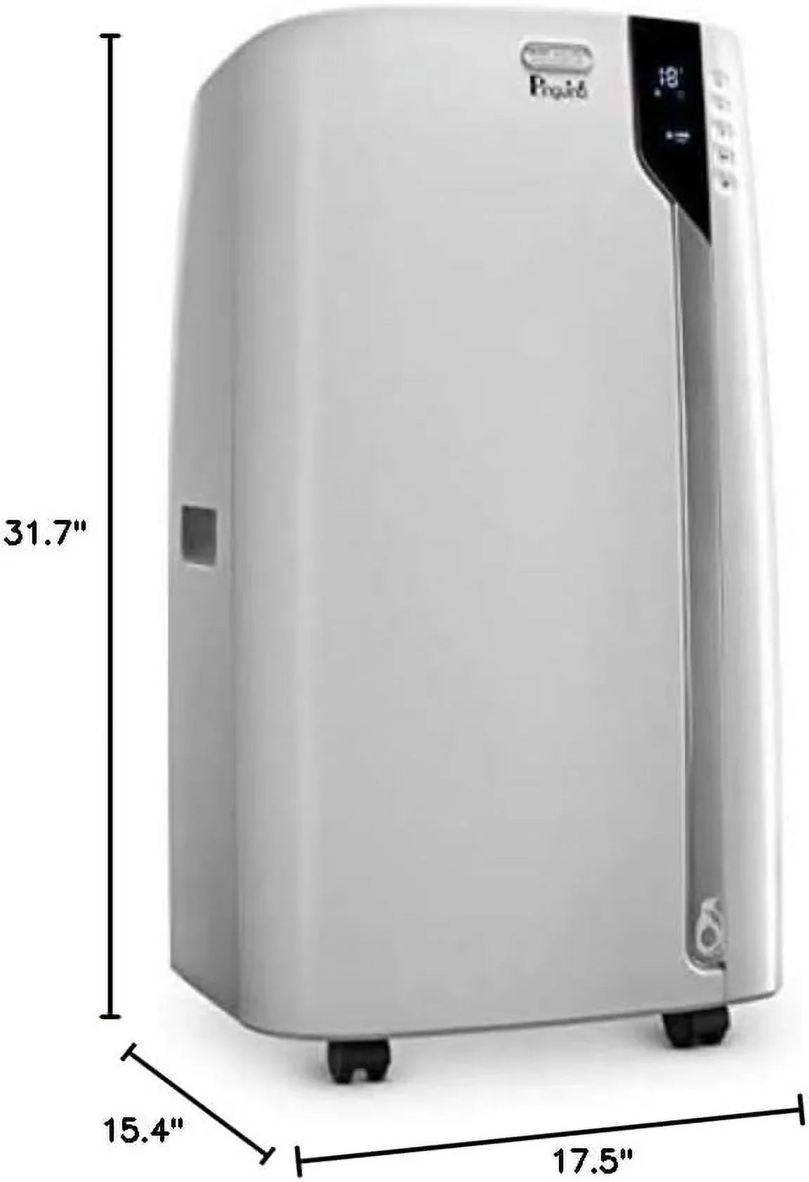 Ft 12,000 remote, Bluetooth WH Conditioner Air DeLonghi BTU, Sq White Pinguino Portable Conditioner, PACEX360LVYN 500 White