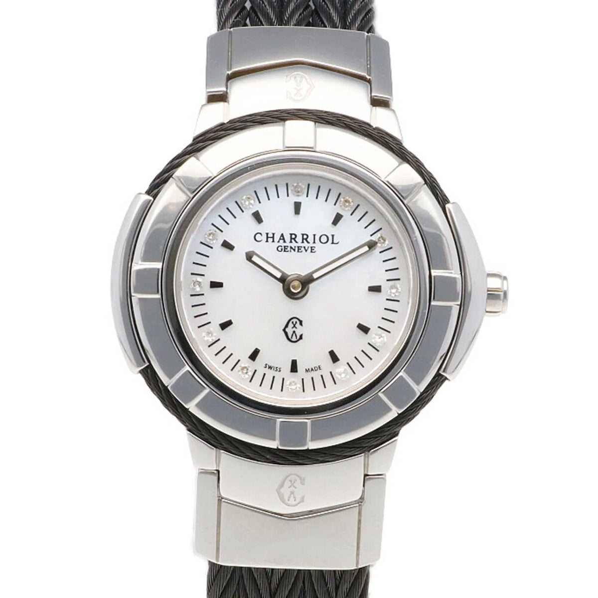 Pre-Owned Watch Stainless (Good) Steel CHARRIOL Saint-Tropez Quartz Women's