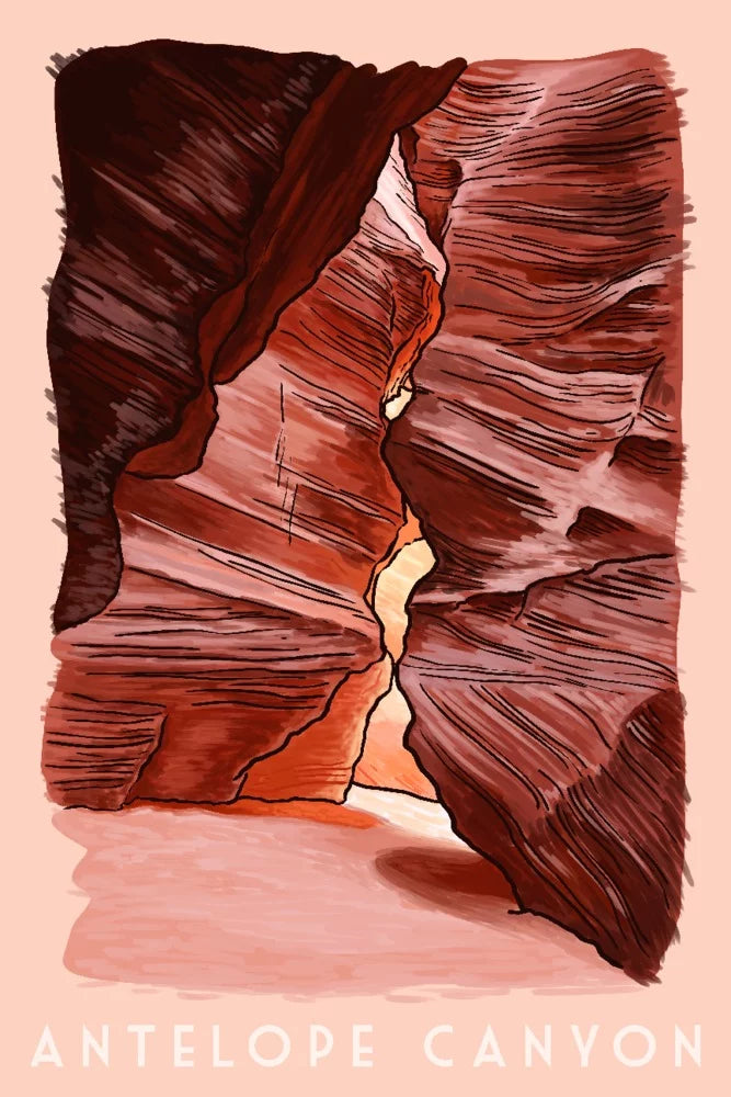 for Antelope Made inches, Jigsaw Piece Puzzle Premium in and Family, Adults Canyon (19x27 Arizona, USA) 500