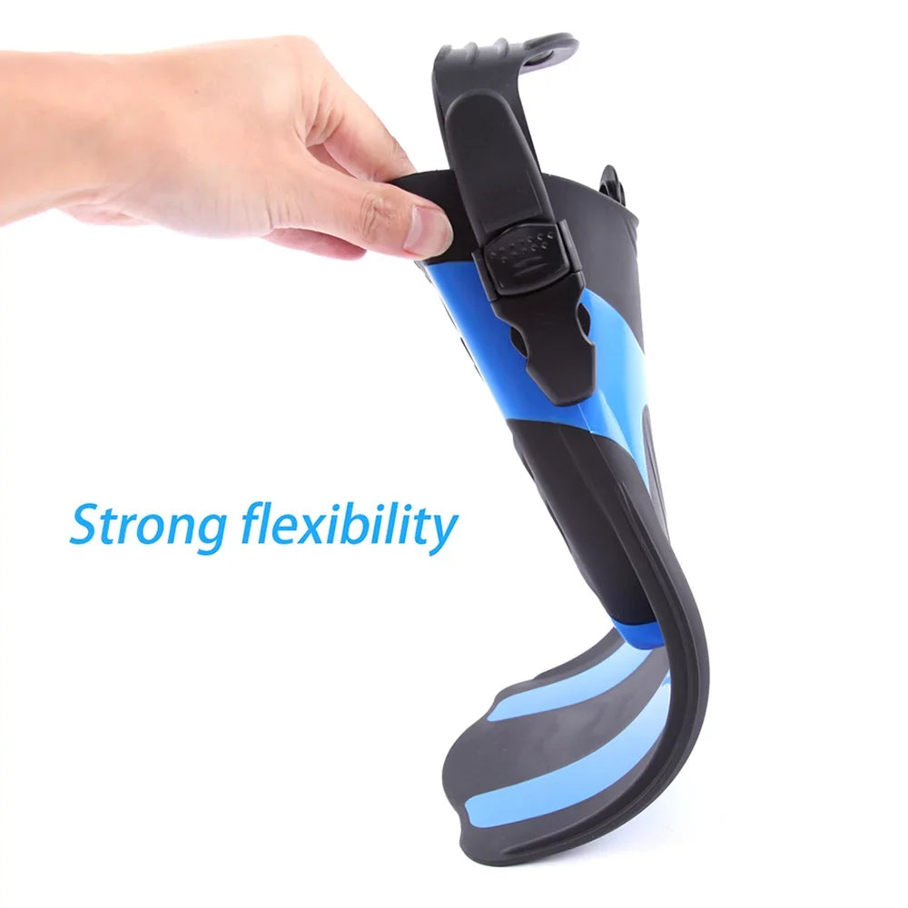 and Heel Perfect for liquid Swim Adjustable WHALE Fins Snorkeling