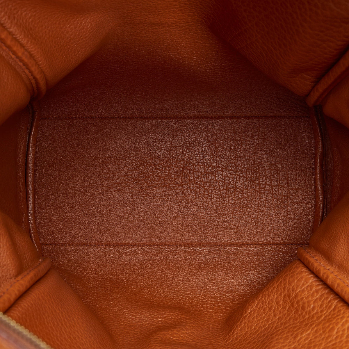 Calf Leather Hermès Unisex Tote Galop Pre-Owned Bag Authenticated Brown (Good)
