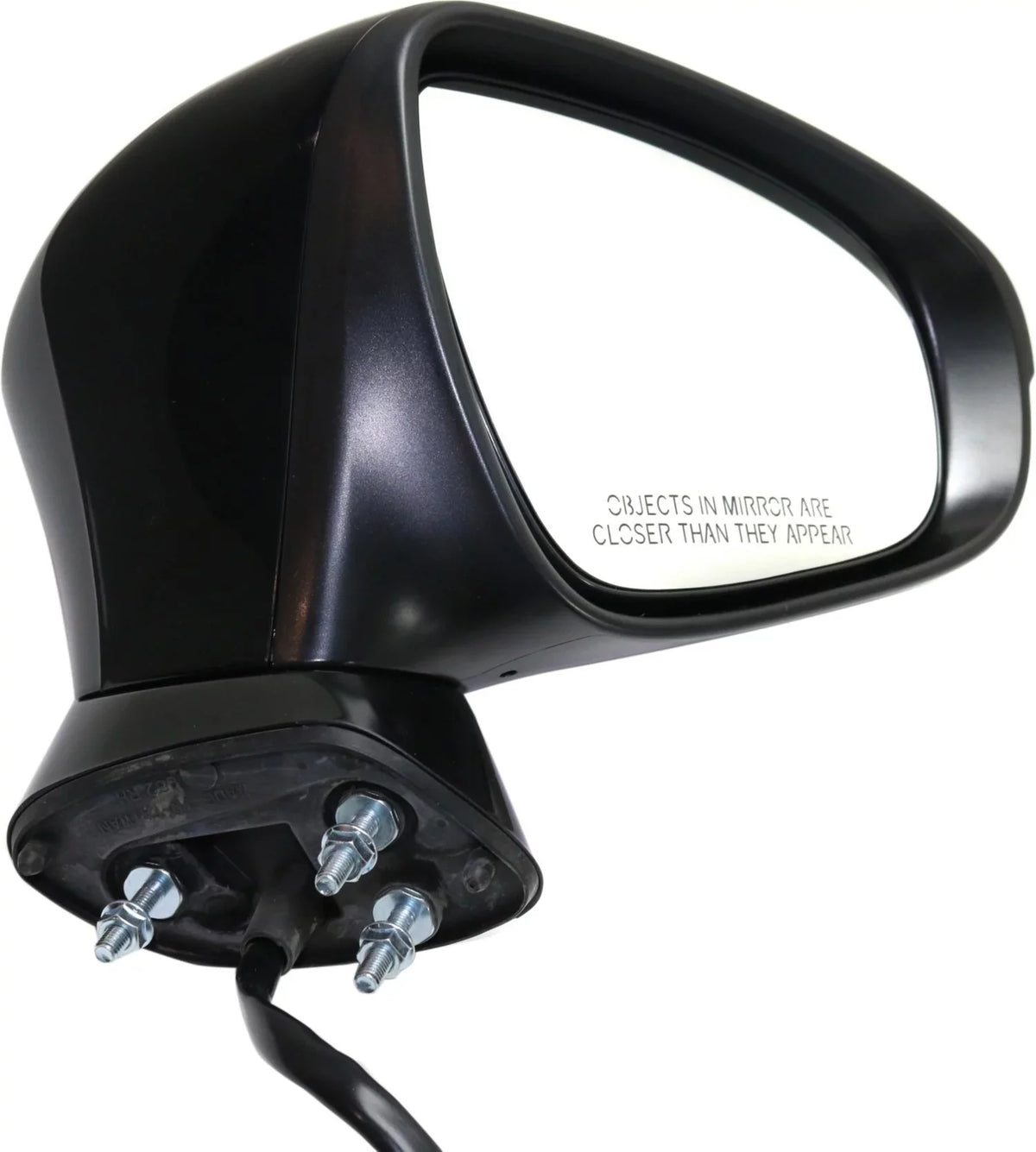 Compatible Mirror Kool-Vue CT200h Black Side Heated Lexus Light Passenger Textured In-housing Right With 2014-2017 Signal
