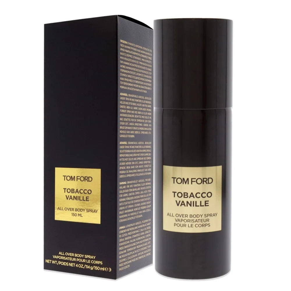 Over oz All Tobacco Spray, 5 Body Tom Vanille