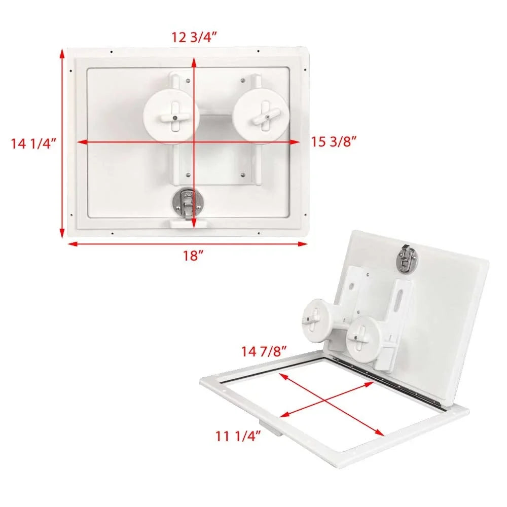 R300 Knife White Robalo Holder | Pliers Boat 2011 31-13341 Hatch /