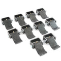 Short Weld-on Red design Hinge Grease Qty Hound 10 Body Greaseable Strap Hinge Trailer Leaf Heavy Gate Truck Steel Door Zerk Auto with Fitting Duty