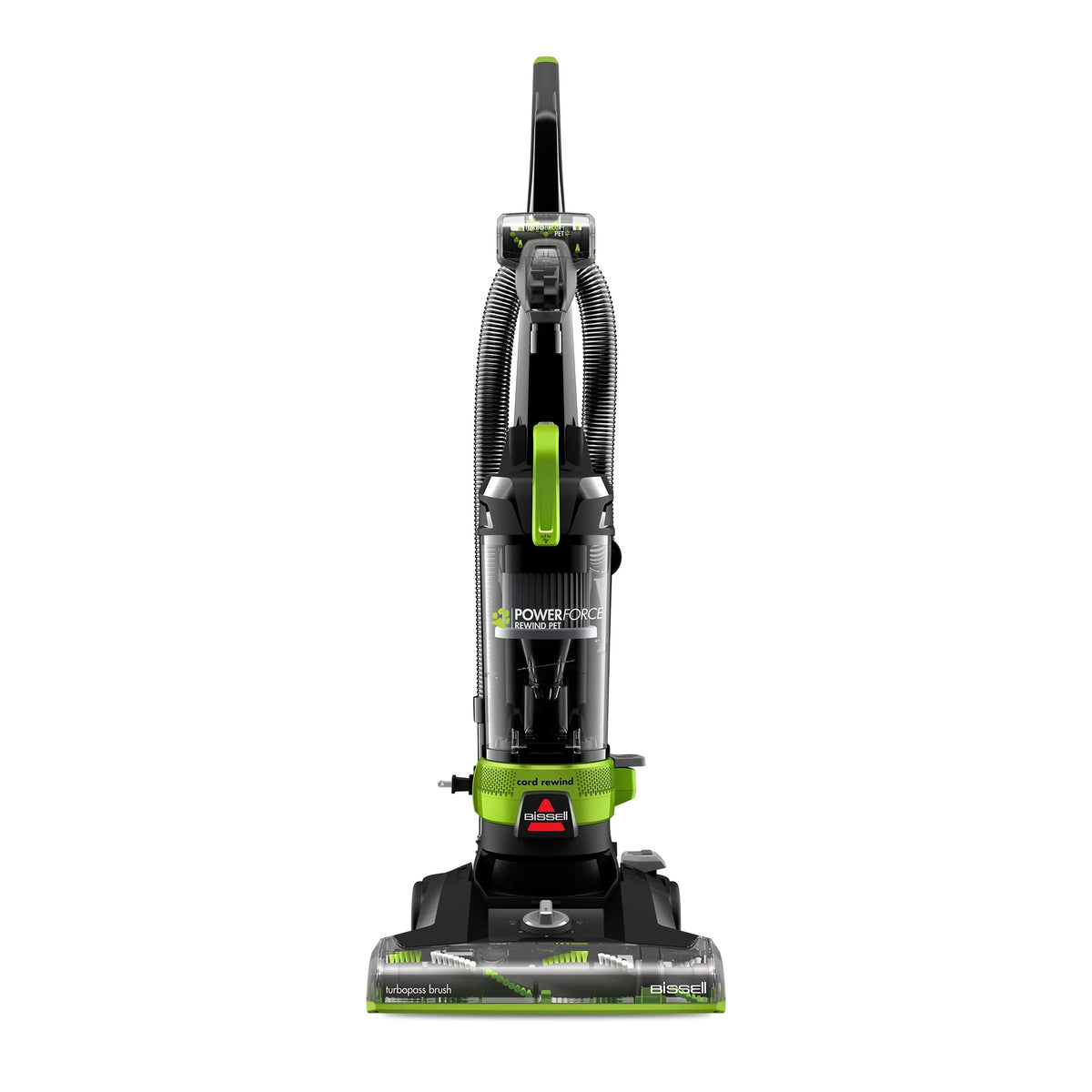 Turbo PowerForce BISSELL Helix Pet Rewind Upright Vacuum 3333