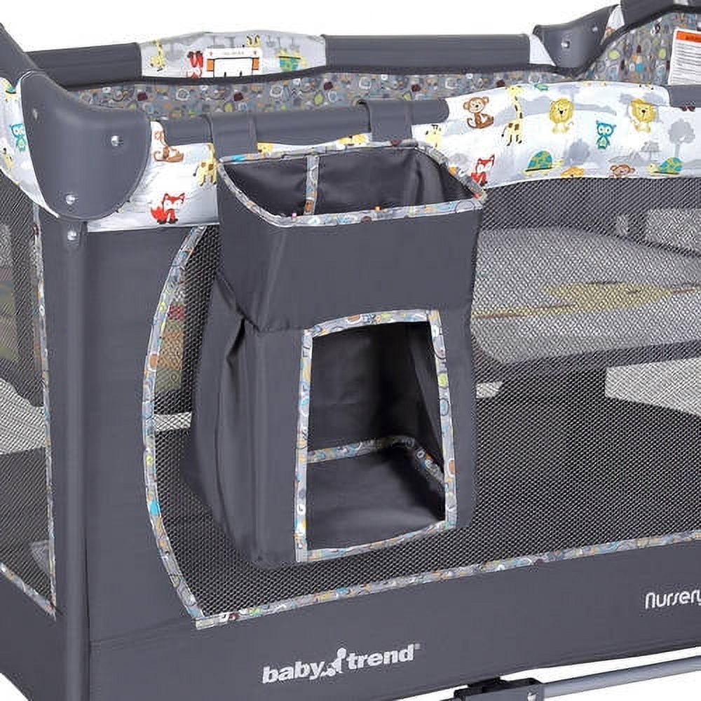 Tanzania Nursery Center Unisex Baby Grey, Playard, Trend