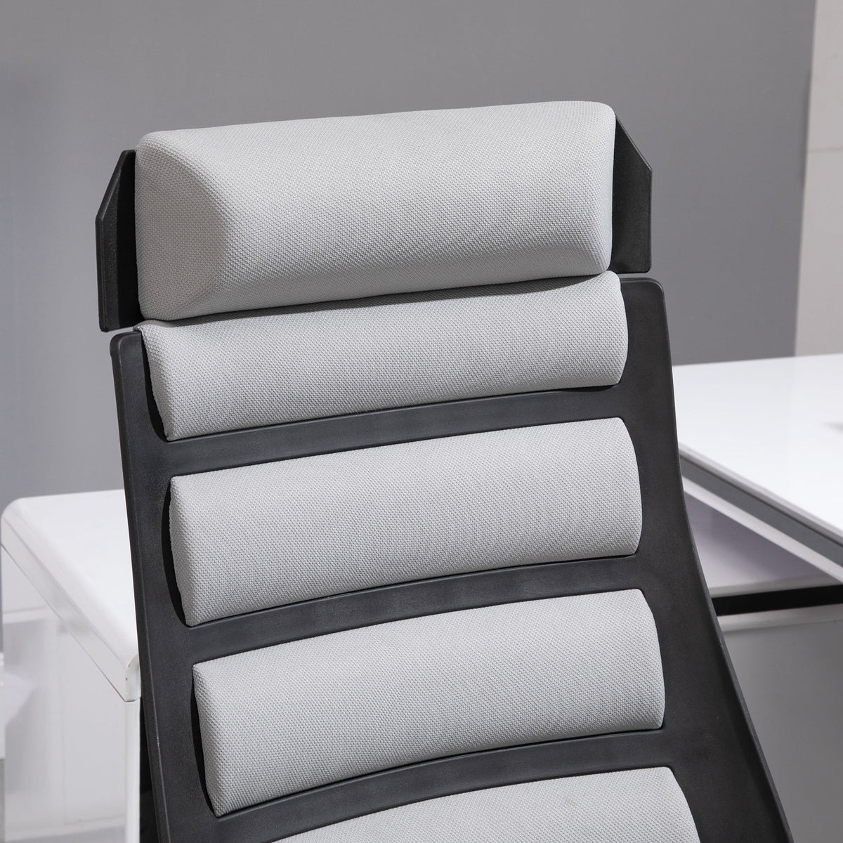 & with Grey Adjustable Swivel Chair Capacity, 275 26.75 in Executive lb. Height, Vinsetto