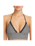 Separates Swim Halter Top Shoshanna Lace-Up Womens