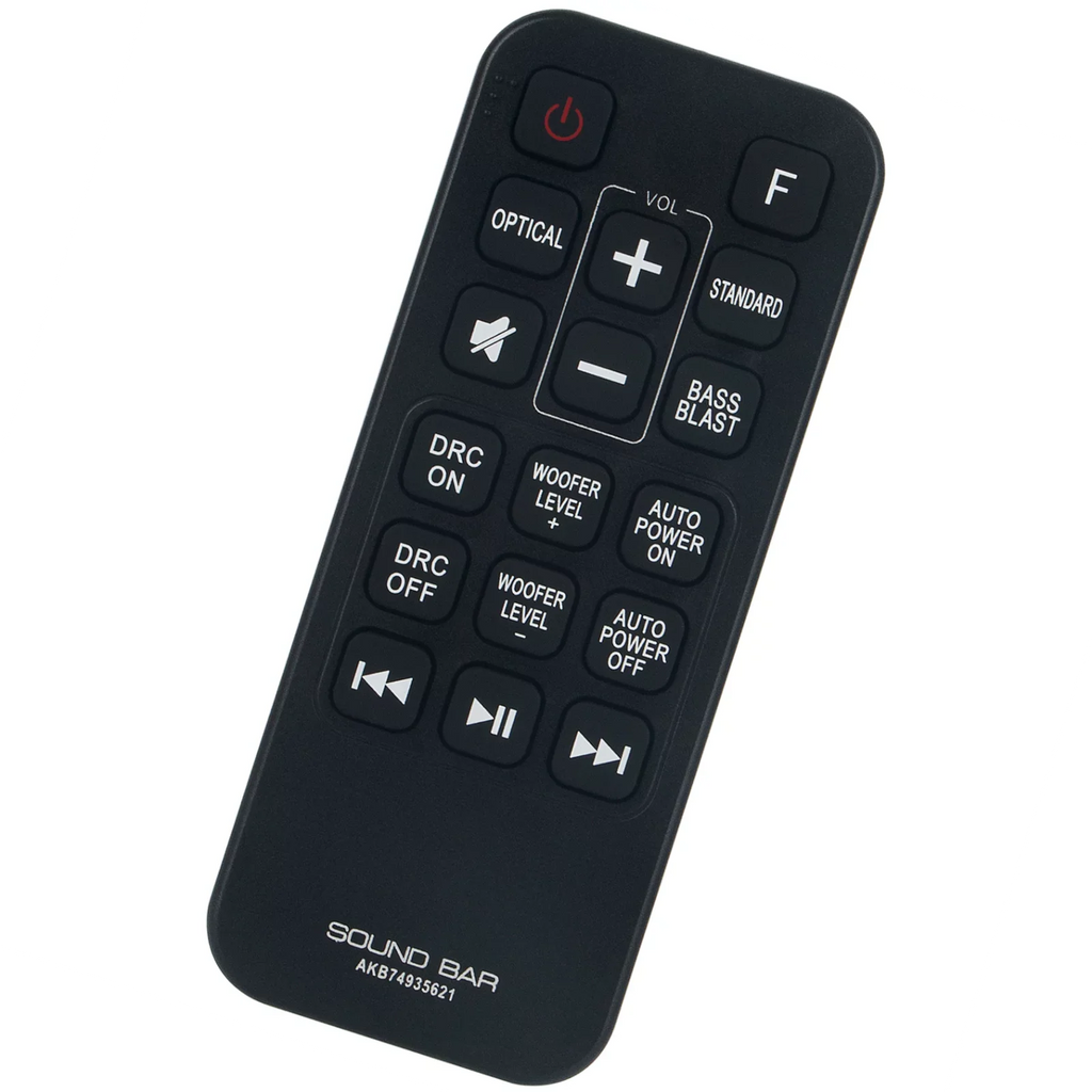 for AKB74935621 Bar Control Replacement SPJ2B-W Sound Remote Wireless LG SJ2