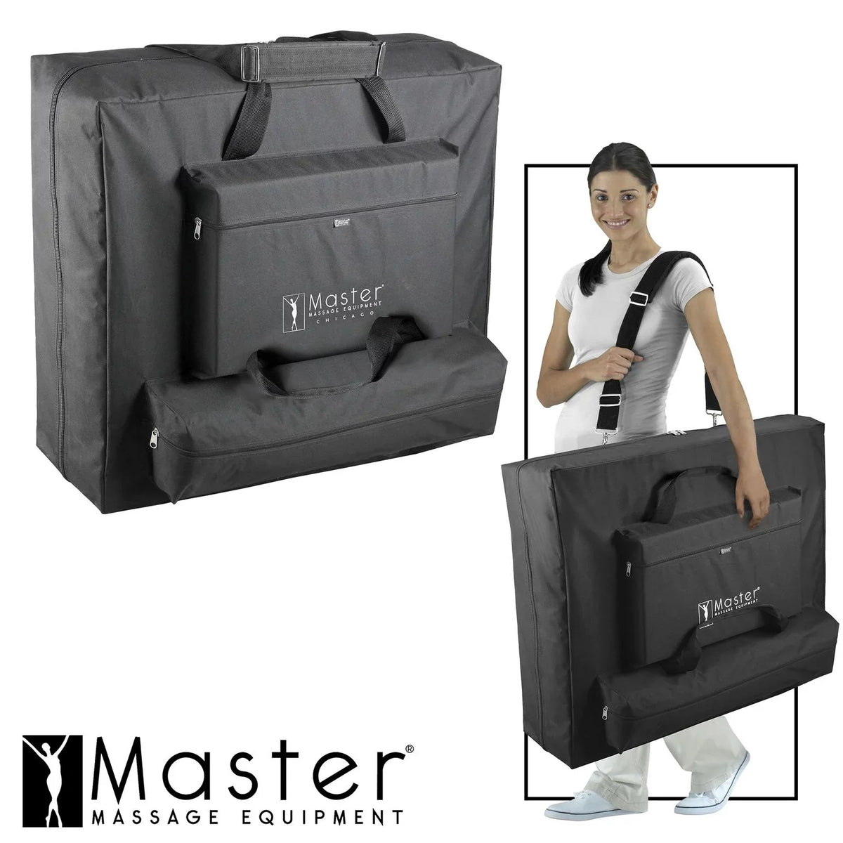 Massage Ray Professional Cream Massage 30" Portable Table Master Del Package,