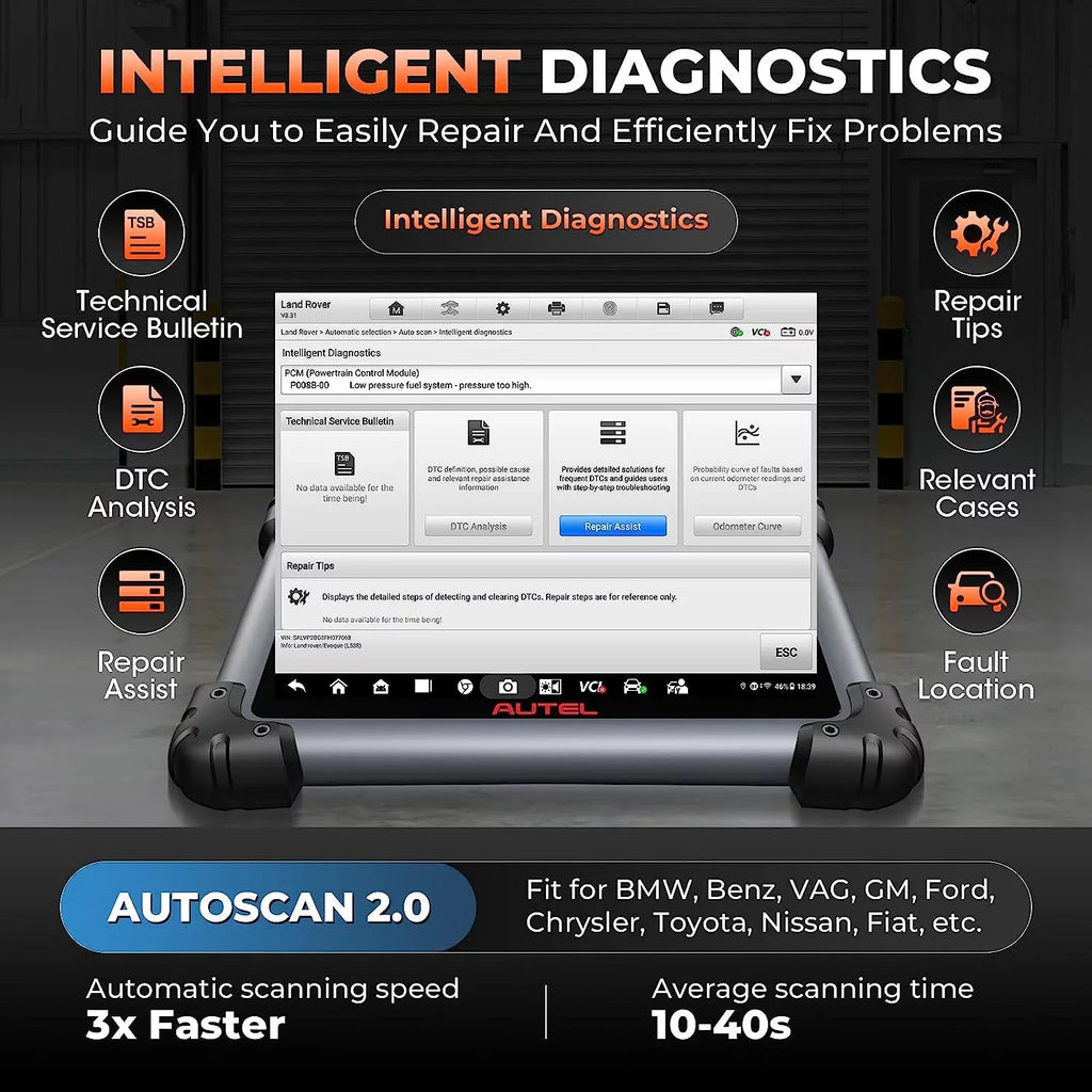 2 Coding, J2534 Services II Scan MS919/ 38+ Diagnostic Elite & 2 Autel Ver. Diagnostic of New Car Programming Elite ECU Tool Years Intelligent 2.0, MaxiSys MS909/ Pro Free