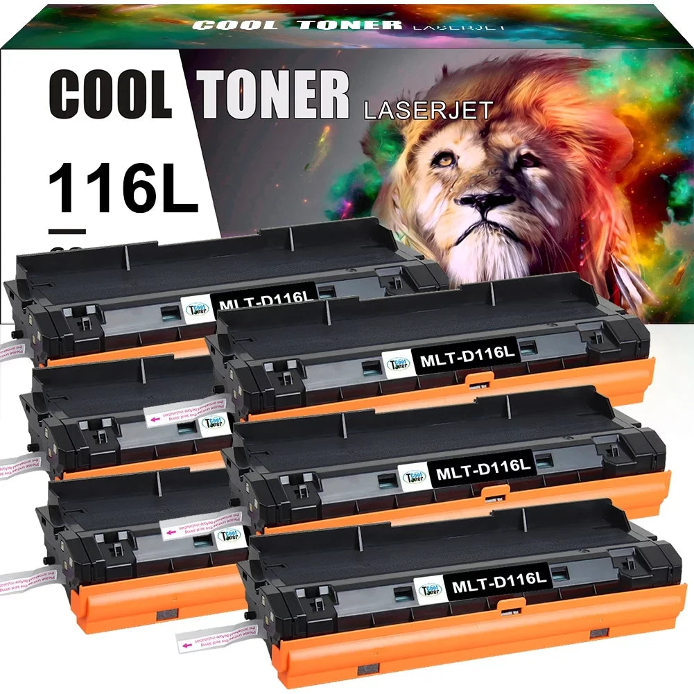 Pack) MLTD116L Cool 6 for SL-M2835DW (Black, Toner SL-M2825DW Compatible MLT-D116L D116L 116L Toner SL-M2625D