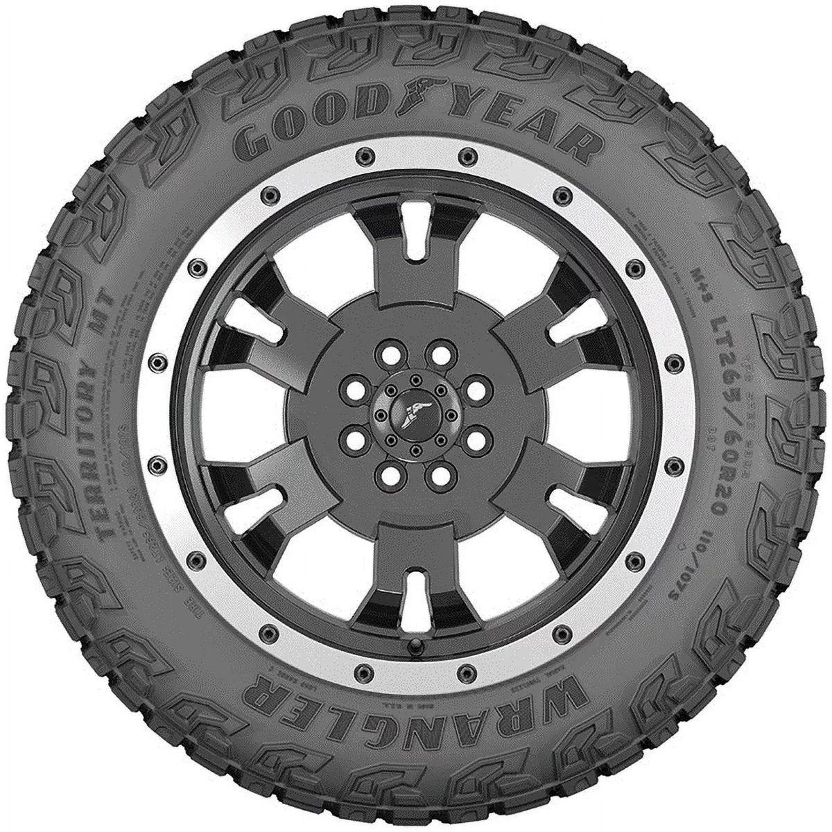 All-Terrain Raptor, Goodyear Bronco Territory LT315/70R17 MT Wrangler Everglades 113S F-150 2022-23 2017-22 Tire Fits:
