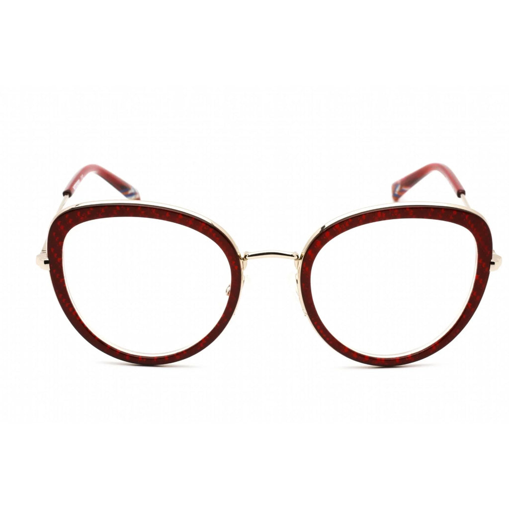 Full Cat Burgundy Rim Eye/Butterfly Missoni Opal 43 Eyeglasses