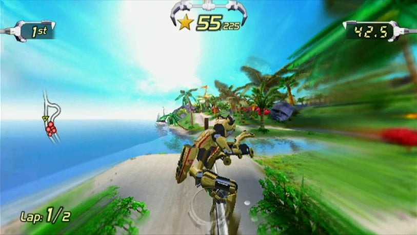 Racing Excitebots: Wii Nintendo - Trick