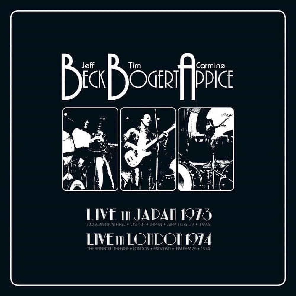 Beck Bogert & Live 1973 & - Appice 1974 Vinyl -