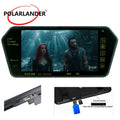 Photo Full with Mp5 FM Display Slot Car RearView Monitor TF inch Car 7" Built-in USB Bluetooth LCD HD Mirror TFT