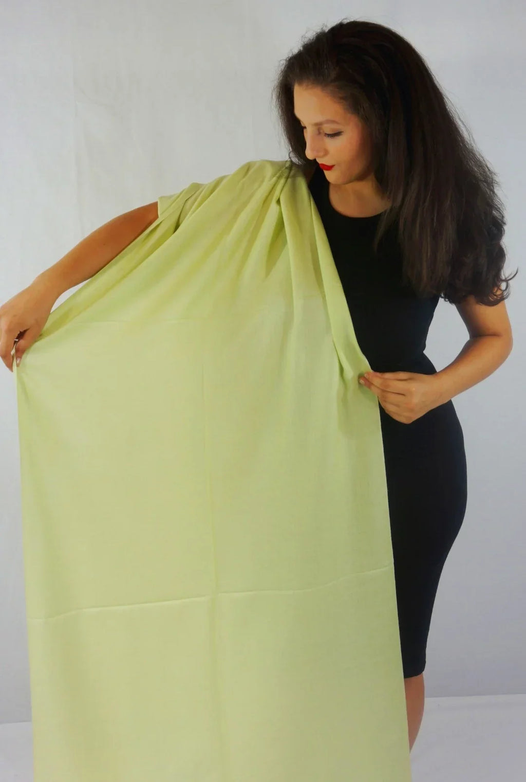 Scarf/Pashmina Scarf/Wool/Silk Green) (Mint Shawl/Cashmere/Cashmere Scarf/Scarves/Shawl/Shawls/Stole/Wrap/Pashmina